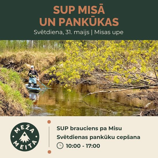 SUP Misā un pankūkas | 31. maijs 